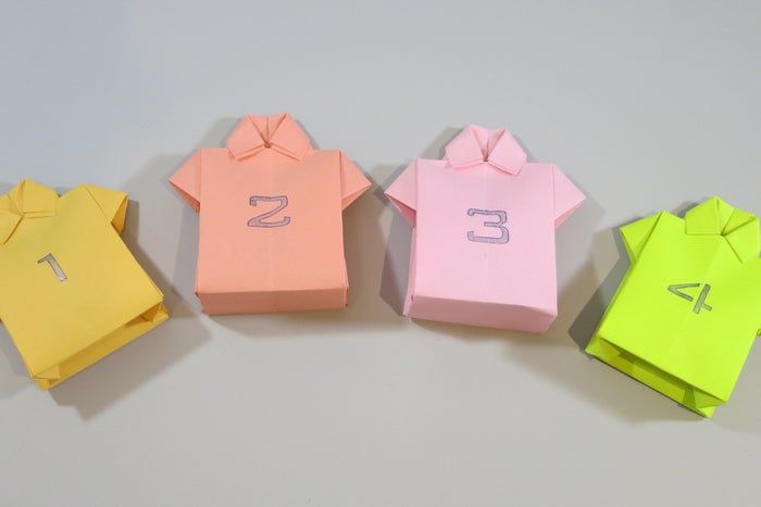 圣诞节折纸衬衫倒数日历手工教程,还能变父亲节礼物袋!-第40张图片-趣作屋 圣诞节折纸衬衫倒数日历手工教程,还能变父亲节礼物袋!-第40张图片-趣作屋