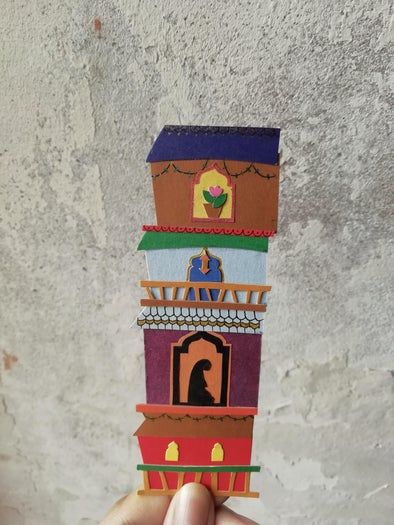 宅家也能庆节日!超有氛围感的纸艺街区DIY教程-第14张图片-趣作屋 宅家也能庆节日!超有氛围感的纸艺街区DIY教程-第14张图片-趣作屋