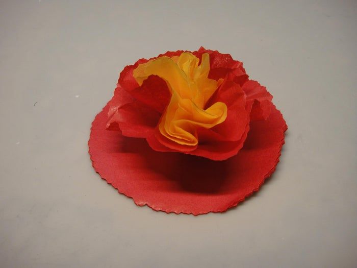 超简单蓬松花朵手工制作教程，孩子也能轻松上手-第9张图片-趣作屋