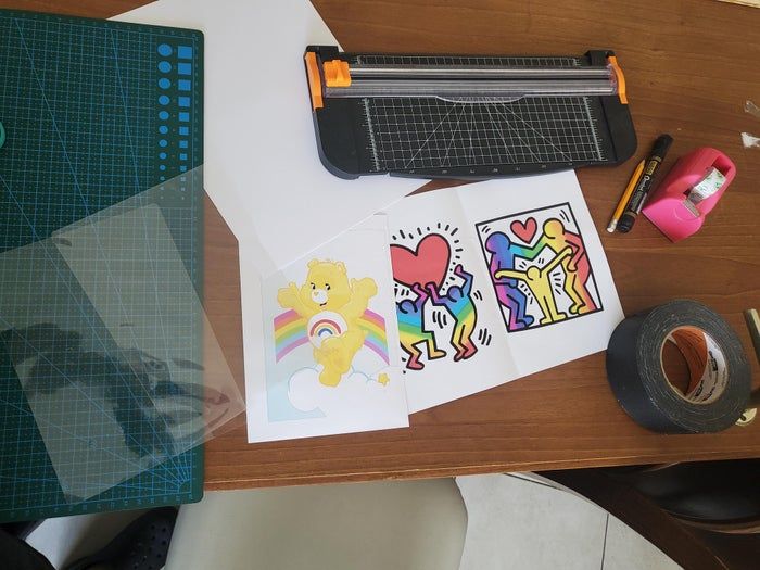 亲子手工魔术道具制作教程：让黑白画变彩色的魔法小技巧-第4张图片-趣作屋