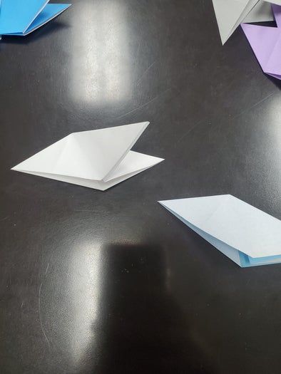 超简单变形手里剑折纸教程，适合全家人一起玩-第14张图片-趣作屋