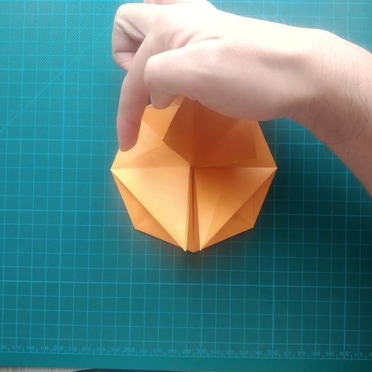 手工折纸教程：用20厘米彩纸折出π符号硬币折纸-第43张图片-趣作屋