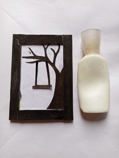 手工迷你墙面装饰教程：用纸板制作回忆主题装饰-第18张图片-趣作屋