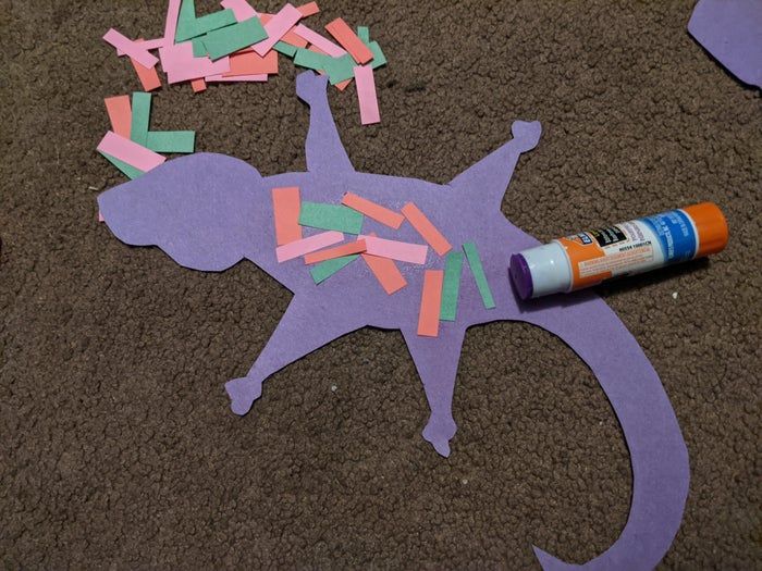 手工制作暴躁小壁虎教程-第11张图片-趣作屋