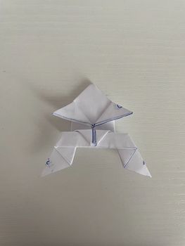 超简单!10厘米纸张折跳蛙教程,一看就会-第34张图片-趣作屋 超简单!10厘米纸张折跳蛙教程,一看就会-第34张图片-趣作屋