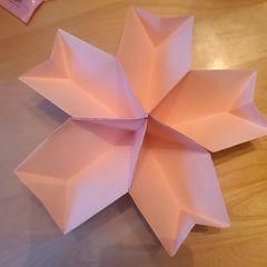 超简单手工折纸樱花教程，零基础也能轻松学会！-第15张图片-趣作屋