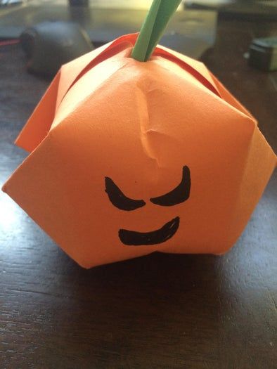 简单有趣的手工折纸南瓜制作教程-第1张图片-趣作屋 简单有趣的手工折纸南瓜制作教程-第1张图片-趣作屋