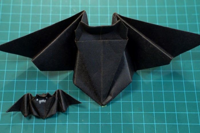 超简单折纸蝙蝠教程,万圣节装饰轻松做-第12张图片-趣作屋 超简单折纸蝙蝠教程,万圣节装饰轻松做-第12张图片-趣作屋