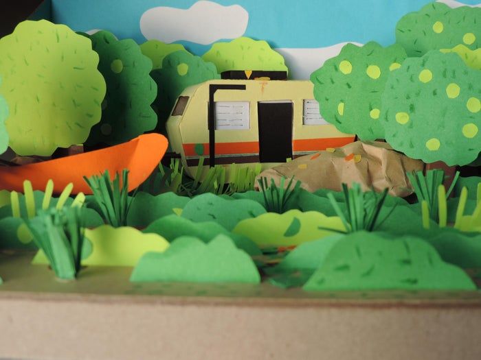 用纸手工打造迷你景观模型教程，超有创意的家庭DIY-第25张图片-趣作屋