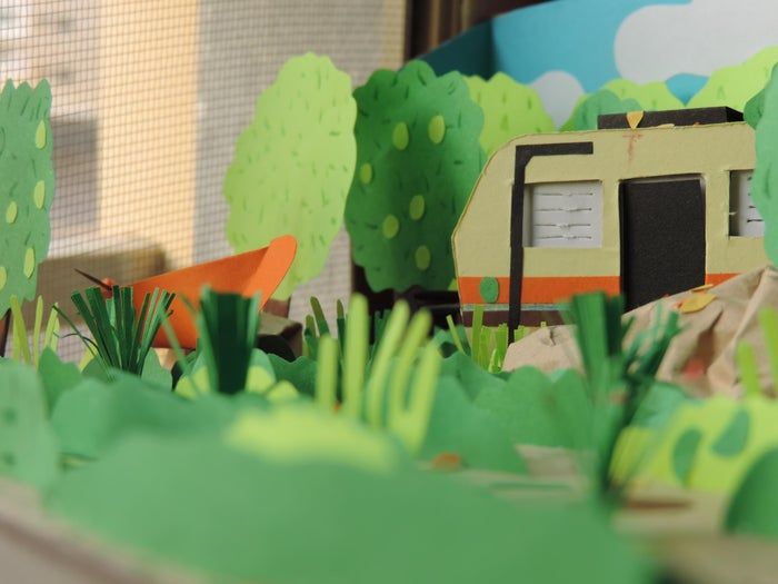 用纸手工打造迷你景观模型教程，超有创意的家庭DIY-第24张图片-趣作屋