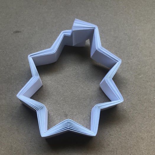 15分钟趣味手工：用纸做漂亮星星装饰教程-第16张图片-趣作屋