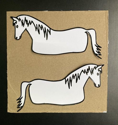 用A4纸手工制作会动的小马，超有趣机械手工教程-第12张图片-趣作屋