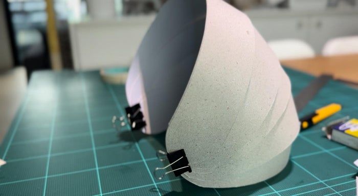 超简单!用纸手工制作宇航员头盔教程-第8张图片-趣作屋 超简单!用纸手工制作宇航员头盔教程-第8张图片-趣作屋