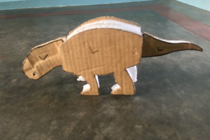 亲子手工DIY：低成本制作三角龙玩具全教程-第22张图片-趣作屋