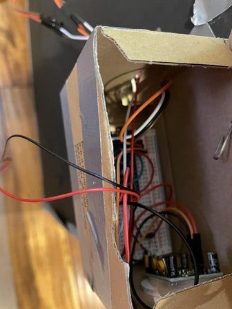 用舵机和折纸打造会动的锦鲤池手工教程-第21张图片-趣作屋