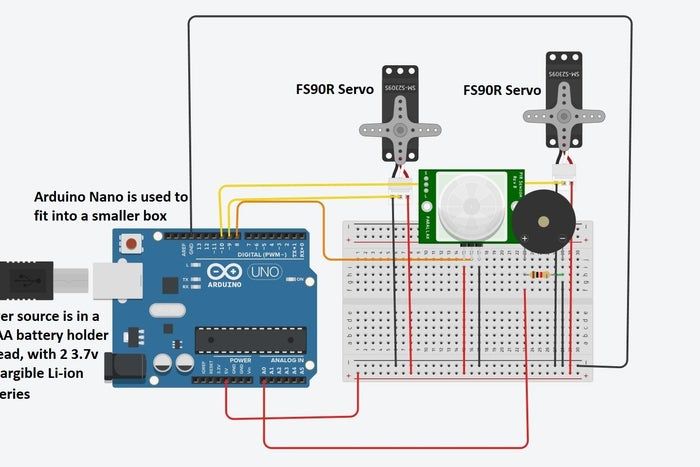 用舵机和折纸打造会动的锦鲤池手工教程-第18张图片-趣作屋