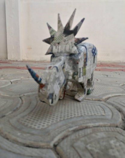 亲子手工DIY：低成本制作三角龙玩具全教程-第54张图片-趣作屋