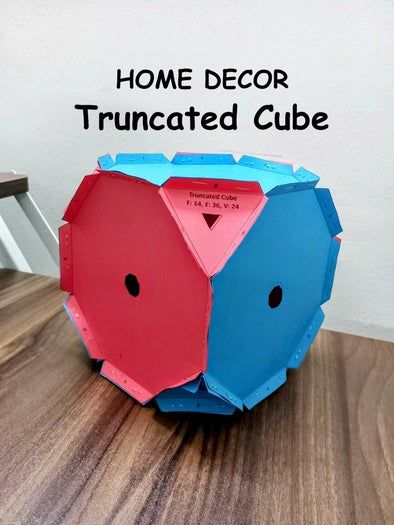 手工制作阿基米德灯笼,截断立方体几何灯DIY教程-第1张图片-趣作屋 手工制作阿基米德灯笼,截断立方体几何灯DIY教程-第1张图片-趣作屋