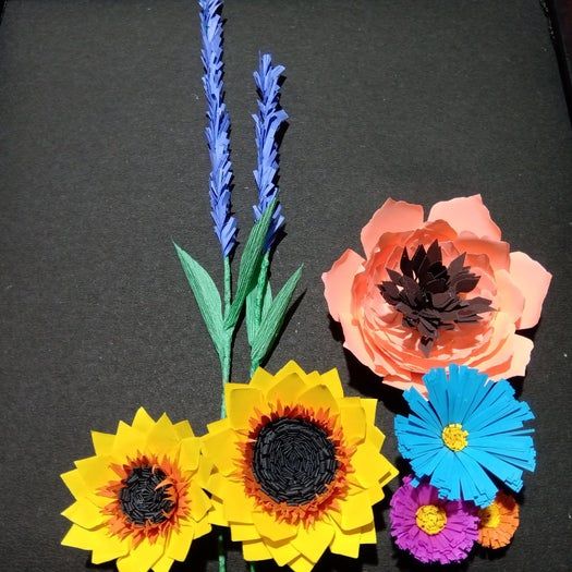 超详细手工纸花制作教程，零基础也能轻松上手！-第34张图片-趣作屋