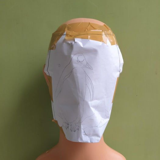 低成本手工制作无脸男面具教程-第3张图片-趣作屋 低成本手工制作无脸男面具教程-第3张图片-趣作屋