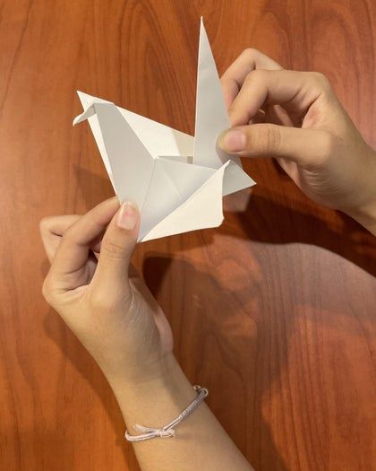 轻松学会两种千纸鹤折法，适合学生手工入门-第26张图片-趣作屋