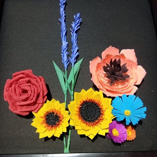 超详细手工纸花制作教程，零基础也能轻松上手！-第46张图片-趣作屋