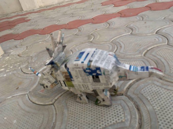 亲子手工DIY：低成本制作三角龙玩具全教程-第52张图片-趣作屋