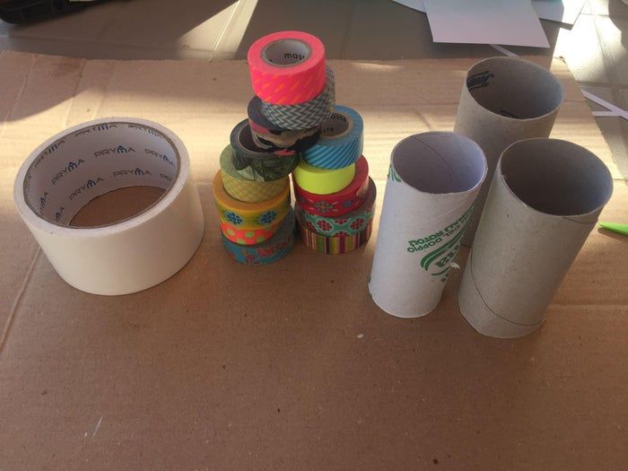 亲子手工DIY：用纸筒轻松制作彩色鲤鱼旗-第5张图片-趣作屋