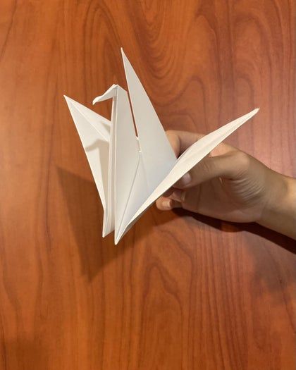 轻松学会两种千纸鹤折法，适合学生手工入门-第25张图片-趣作屋