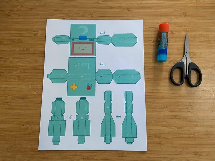 手工制作会动的LunaR游戏机器人教程-第3张图片-趣作屋 手工制作会动的LunaR游戏机器人教程-第3张图片-趣作屋
