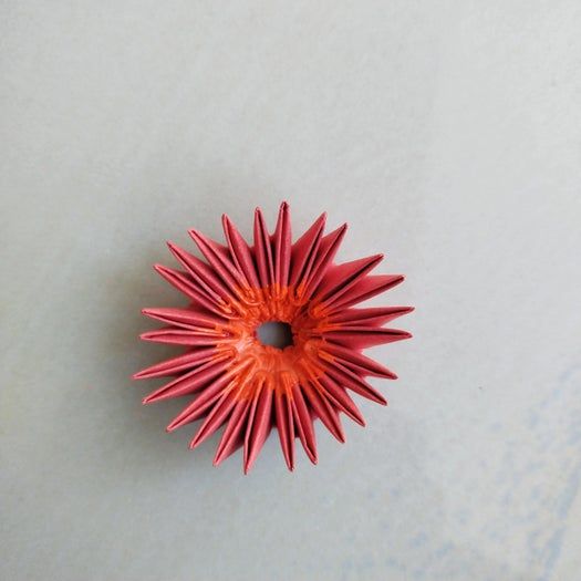 超详细折纸手工教程：零成本制作水果和碗的模块化创意折纸-第48张图片-趣作屋