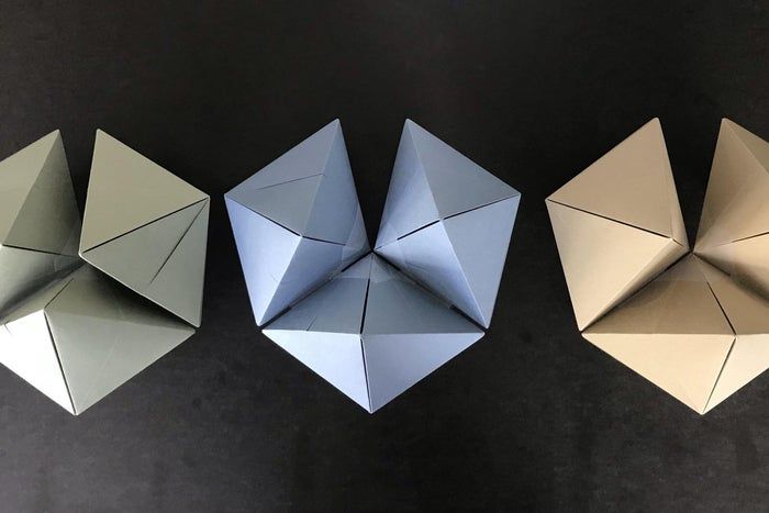用A4纸手工制作菱形十二面体星状模型教程-第11张图片-趣作屋 用A4纸手工制作菱形十二面体星状模型教程-第11张图片-趣作屋