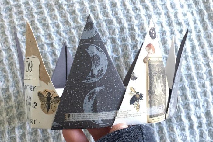 超简单纸制小皇冠手工教程，零基础也能轻松上手！-第17张图片-趣作屋