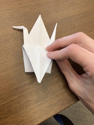 超简单仙鹤折纸教程，零基础也能轻松学会-第39张图片-趣作屋
