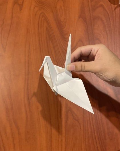 轻松学会两种千纸鹤折法，适合学生手工入门-第38张图片-趣作屋