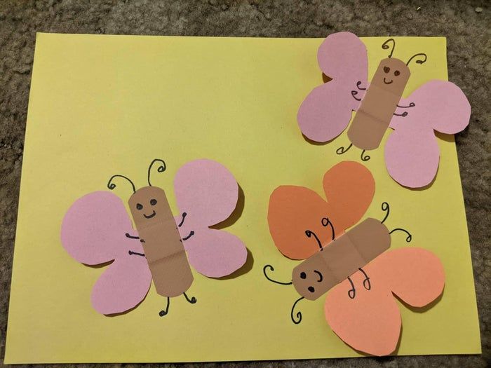 用创可贴做蝴蝶手工教程，传递善意小行动-第12张图片-趣作屋