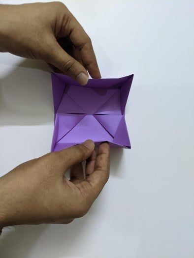 超简单手工折纸神秘盒子柜制作教程-第15张图片-趣作屋