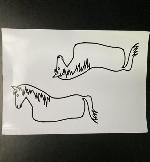 用A4纸手工制作会动的小马，超有趣机械手工教程-第10张图片-趣作屋