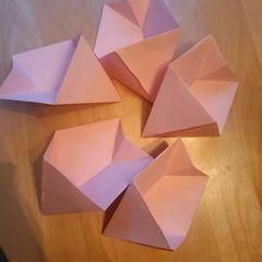 超简单手工折纸樱花教程，零基础也能轻松学会！-第13张图片-趣作屋