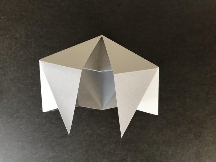 用A4纸手工制作菱形十二面体星状模型教程-第9张图片-趣作屋 用A4纸手工制作菱形十二面体星状模型教程-第9张图片-趣作屋