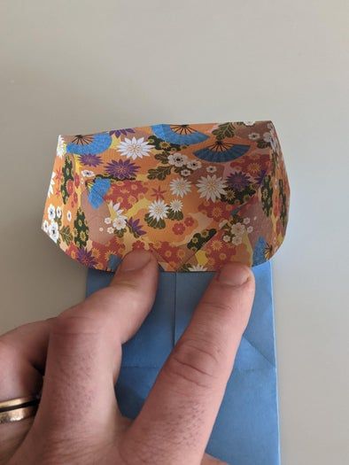 DIY海象折纸书签教程，双色设计超实用！-第11张图片-趣作屋