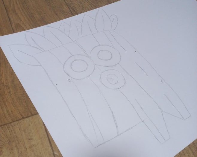 超简单万圣节面具DIY教程，还能发射小飞镖！-第3张图片-趣作屋