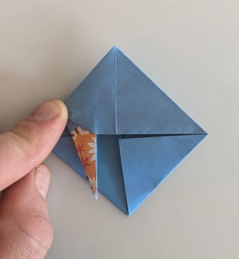 DIY海象折纸书签教程，双色设计超实用！-第23张图片-趣作屋