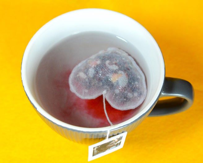 手工制作心形茶包加拍立得标签，自制创意情人节礼物教程-第4张图片-趣作屋