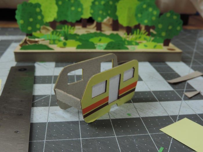 用纸手工打造迷你景观模型教程，超有创意的家庭DIY-第17张图片-趣作屋