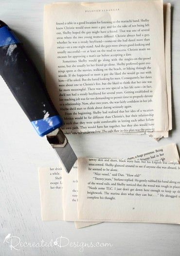 零成本旧书改造手工花教程-第3张图片-趣作屋 零成本旧书改造手工花教程-第3张图片-趣作屋