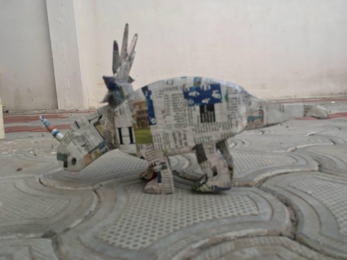 亲子手工DIY：低成本制作三角龙玩具全教程-第51张图片-趣作屋