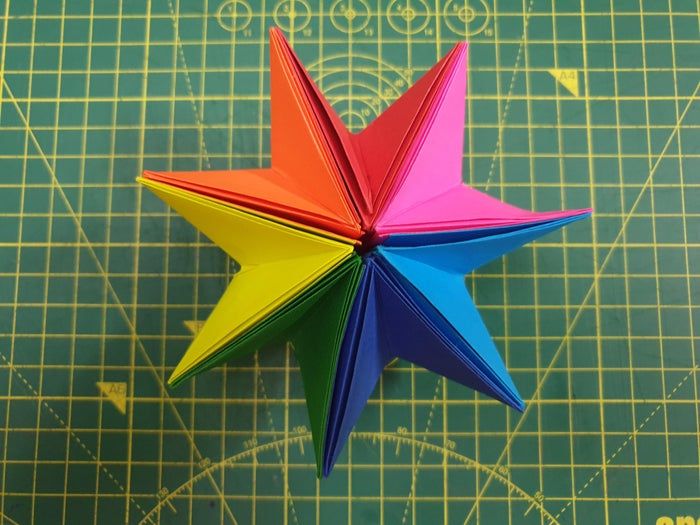 超简单彩虹无限超新星折纸教程,新手也能轻松上手-第1张图片-趣作屋 超简单彩虹无限超新星折纸教程,新手也能轻松上手-第1张图片-趣作屋