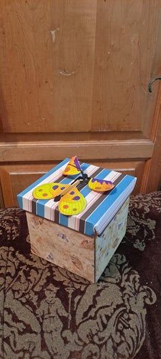 手工制作蝴蝶爆开盒教程，低成本惊喜礼物DIY-第1张图片-趣作屋