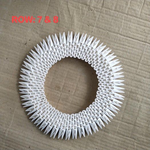 超详细折纸手工教程：零成本制作水果和碗的模块化创意折纸-第55张图片-趣作屋